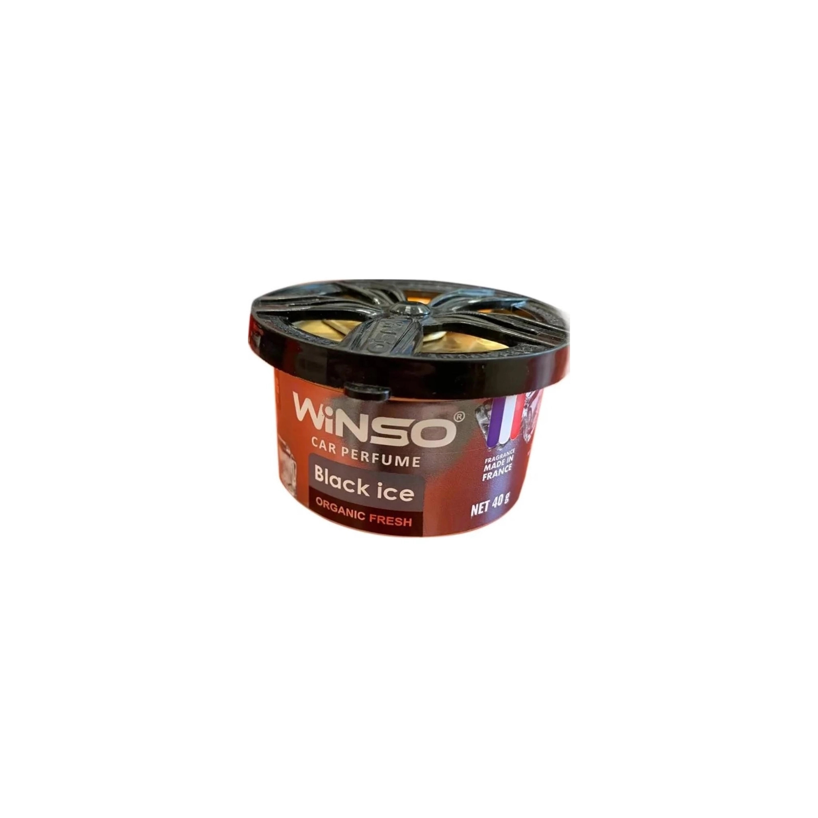 Ароматизатор для автомобиля WINSO Organic Fresh - Black Ice (535970)