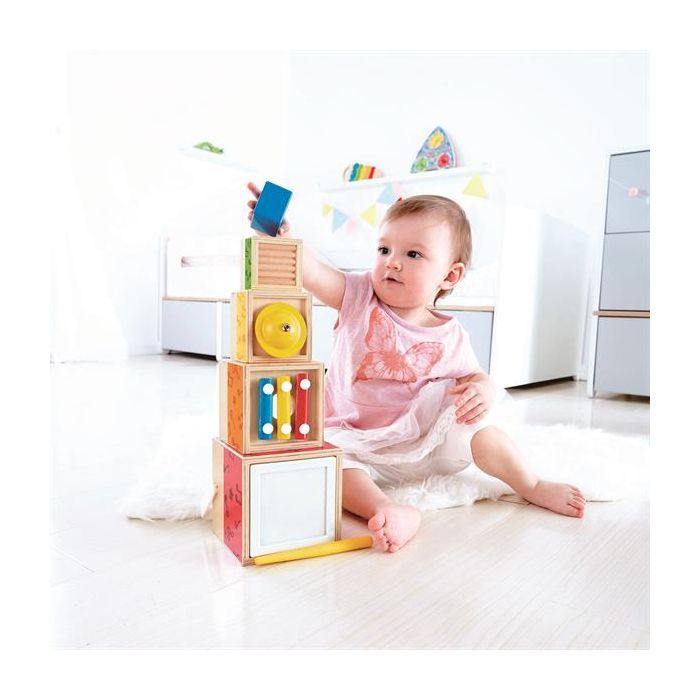 Музыкальная игрушка Hape музыкальные инструменты Миниоркестр 5 в 1 (E0336) изображение 2