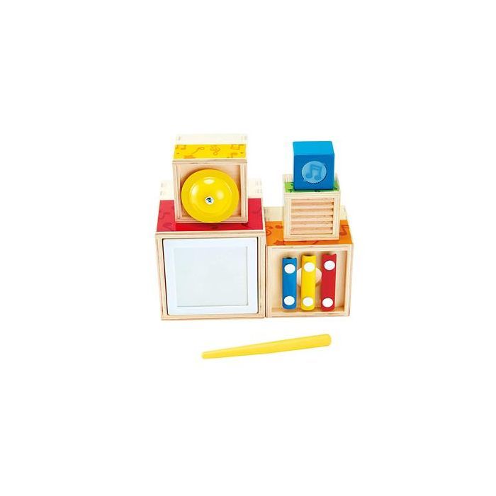 Музыкальная игрушка Hape музыкальные инструменты Миниоркестр 5 в 1 (E0336) изображение 8