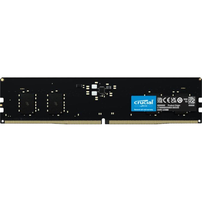 Модуль памяти для компьютера DDR5 8GB 5600 MHz Micron (CT8G56C46U5)