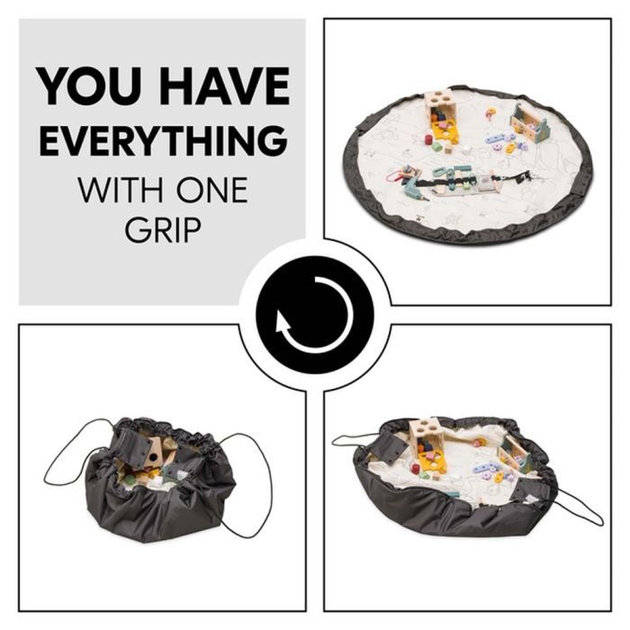 Детский коврик Hauck сумка Play N Tidy Dark Grey (80900-0) изображение 2