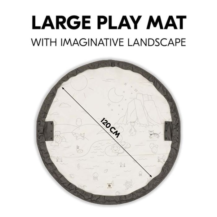 Детский коврик Hauck сумка Play N Tidy Dark Grey (80900-0) изображение 6