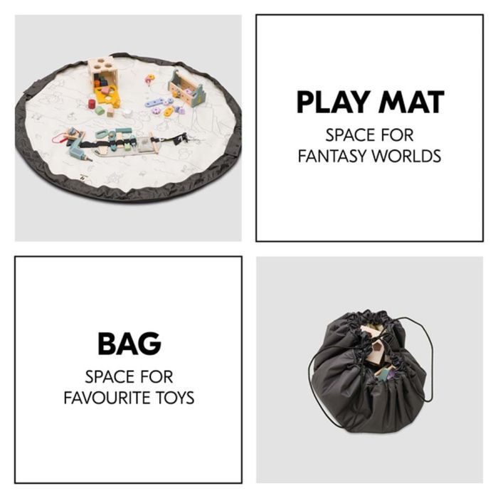 Детский коврик Hauck сумка Play N Tidy Dark Grey (80900-0) изображение 7