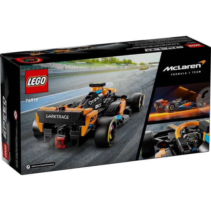Конструктор LEGO Speed Champions Автомобіль для перегонів 2023 McLaren Formula 1, 245 деталей (76919) зображення 9