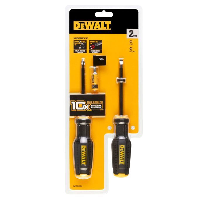 Набор отверток DeWALT TOUGHSERIES MAX FIT, 2 шт. (DWHT62057-0) изображение 3
