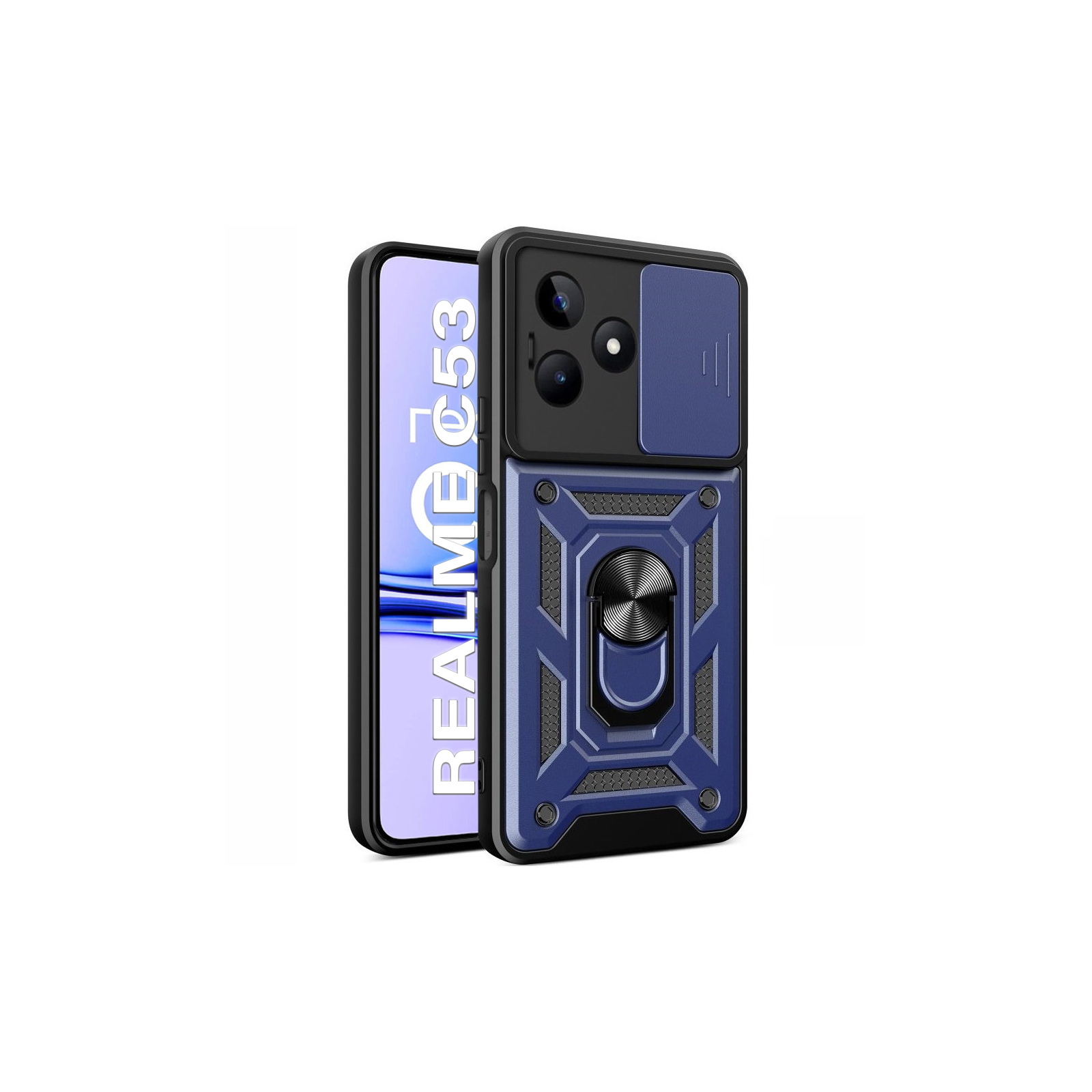 Чехол для мобильного телефона BeCover Military Realme C53 Blue (710702)