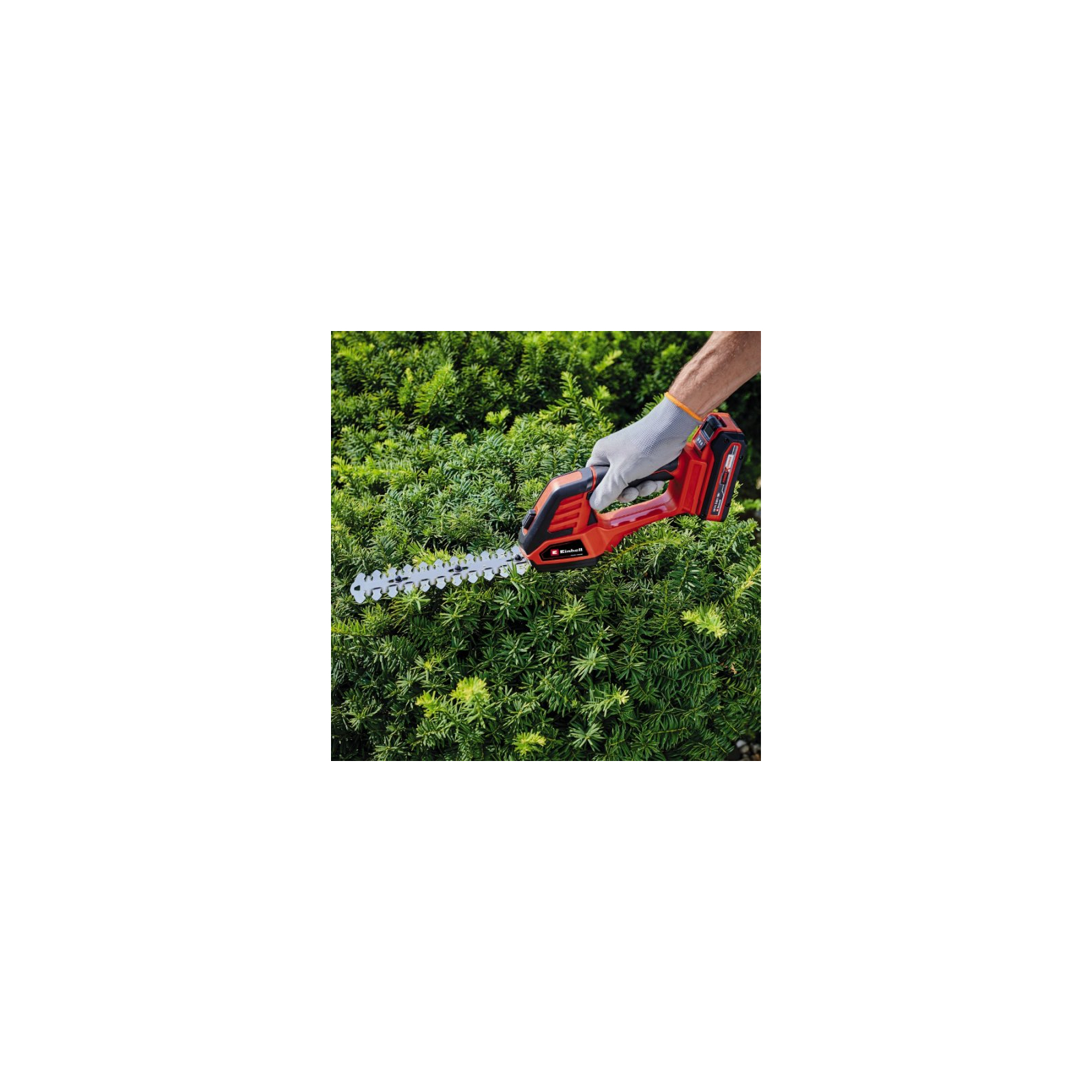 Кусторез Einhell для травы GE-CG 18/100 Li-Solo, 18В PXC, 10см (без АКБ и ЗУ) (3410313) изображение 4