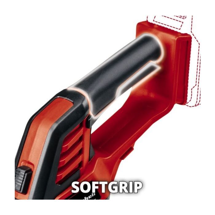 Кусторез Einhell для травы GE-CG 18/100 Li-Solo, 18В PXC, 10см (без АКБ и ЗУ) (3410313) изображение 6