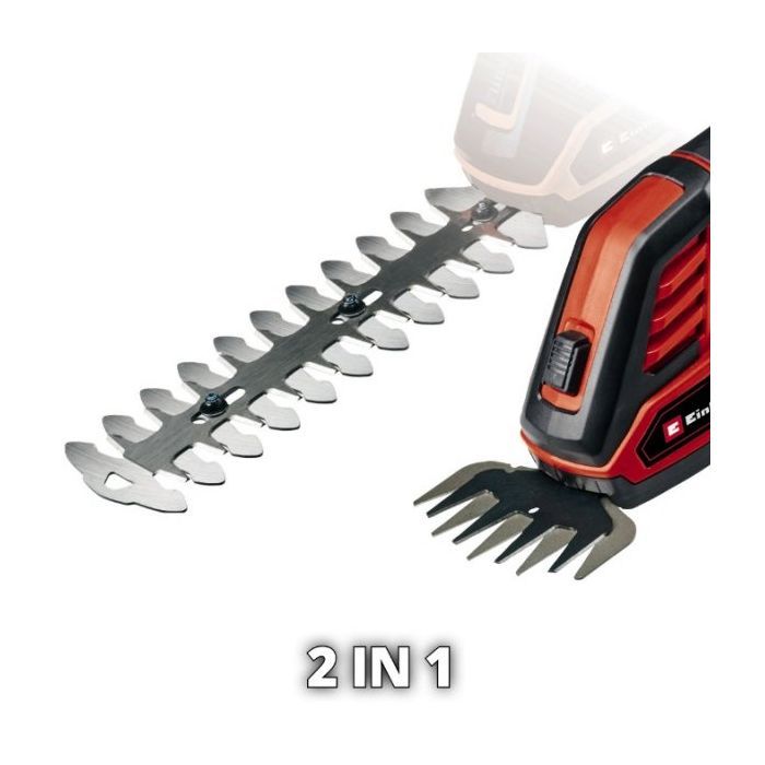Кусторез Einhell для травы GE-CG 18/100 Li-Solo, 18В PXC, 10см (без АКБ и ЗУ) (3410313) изображение 9