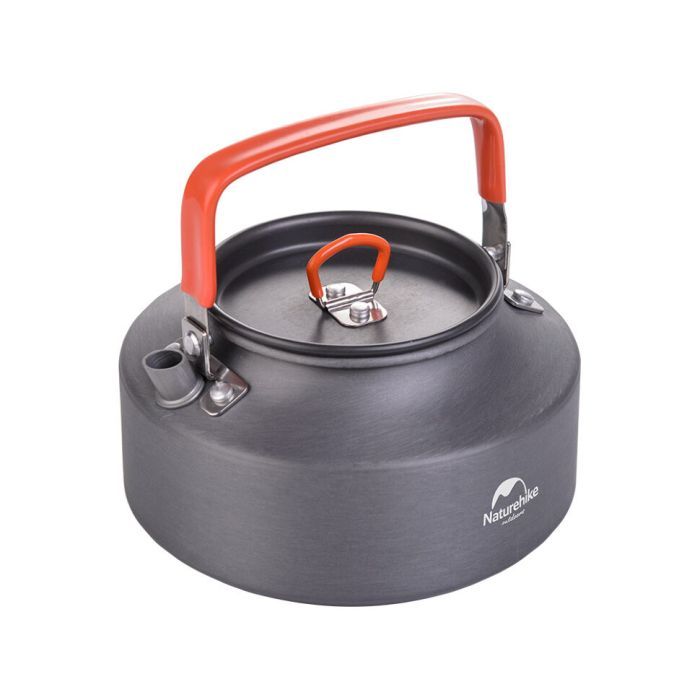 Чайник туристический Naturehike NH17C020-H 1,1 л алюміній сірий (6927595723302)
