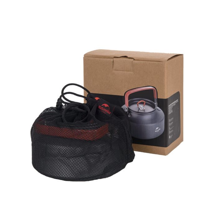 Чайник туристический Naturehike NH17C020-H 1,1 л алюміній сірий (6927595723302) изображение 3