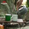 Чайник туристический Naturehike NH17C020-H 1,1 л алюміній сірий (6927595723302) изображение 5