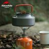Чайник туристический Naturehike NH17C020-H 1,1 л алюміній сірий (6927595723302) изображение 6
