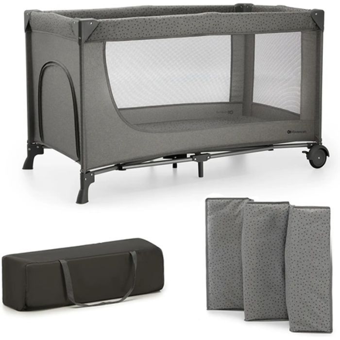 Детский манеж Kinderkraft Joy 2 Dark Grey (5902533925117)