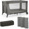 Детский манеж Kinderkraft Joy 2 Dark Grey (5902533925117)