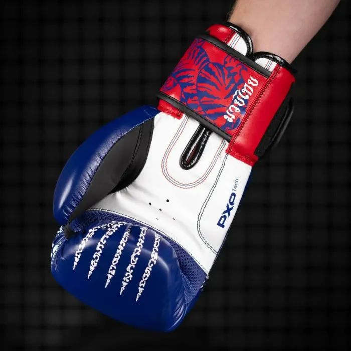 Боксерські рукавички Phantom Muay Thai Blue 16 унцій (PHBG2496-16) зображення 8