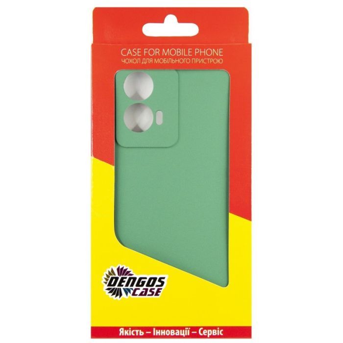 Чехол для мобильного телефона Dengos Soft Motorola Moto G24/ G24 Power (mint) (DG-TPU-SOFT-58) изображение 5