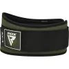 Атлетический пояс RDX RX3 EVA Curve неопреновий Army Green S (WBE-RX3AG-S) изображение 8