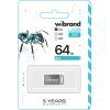 USB флеш накопичувач Wibrand 64GB Ant Silver USB 3.2 Gen 1 (USB 3.0) (WI3.2/AN64M4S) зображення 2