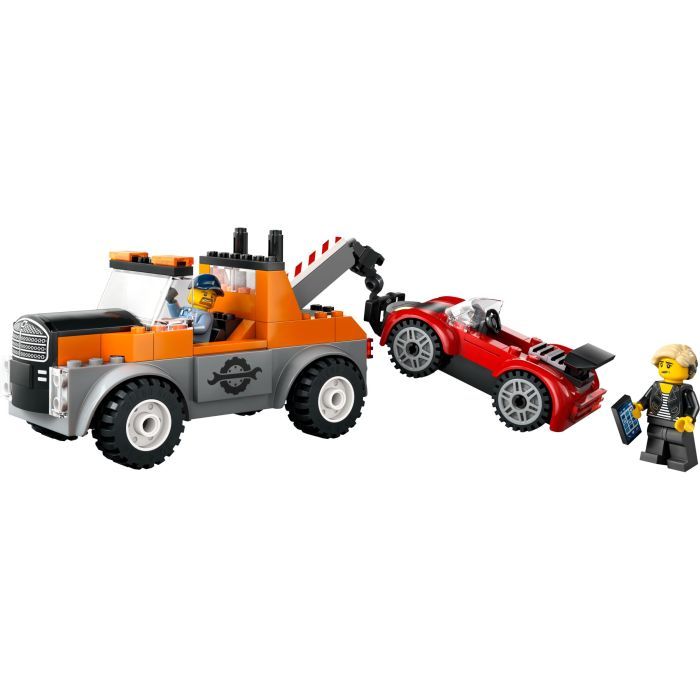 Конструктор LEGO City Евакуатор і ремонт спортивних авто (60435) зображення 2