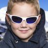 Детские солнцезащитные очки Koolsun Sport бело-голубые 6-12 лет (KS-SPWHSH006) изображение 4
