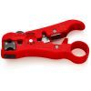 Съемник изоляции KNIPEX для коаксиального и дата-кабеля (16 60 06 SB)