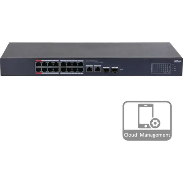 Комутатор мережевий Dahua DH-CS4218-16ET-135 зображення 4