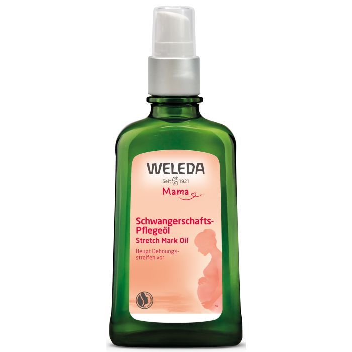Косметика для мам Weleda Масло для профилактики растяжек 100 мл (4001638500777)