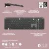 Клавіатура Logitech K950 Bluetooth/Wireless UA Graphite (920-012465) зображення 8