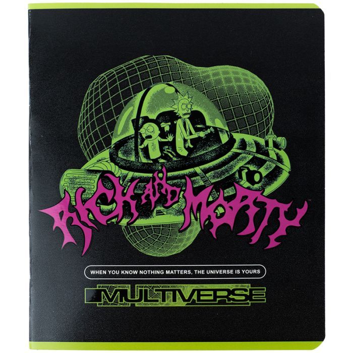 Зошит Kite Rick and Morty 48 аркушів, клітинка (RM24-259) зображення 3
