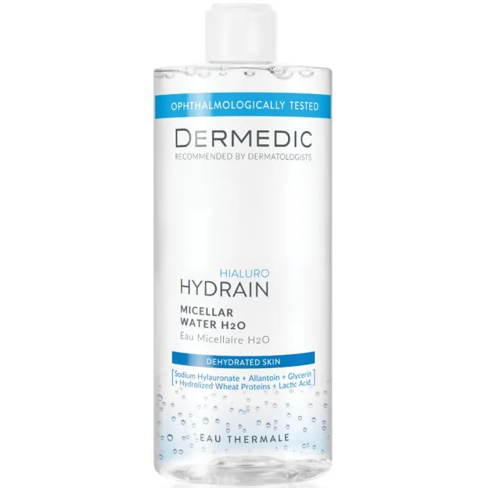 Міцелярна вода Dermedic Hydrain 3 Hialuro H2O 200 мл (5906739783106)