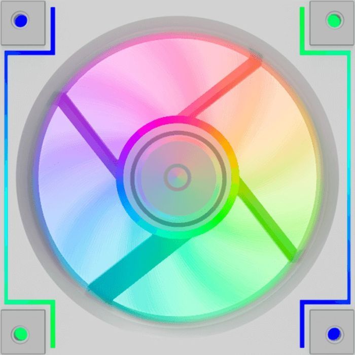 Кулер для корпуса Gamemax RD300 WH изображение 3