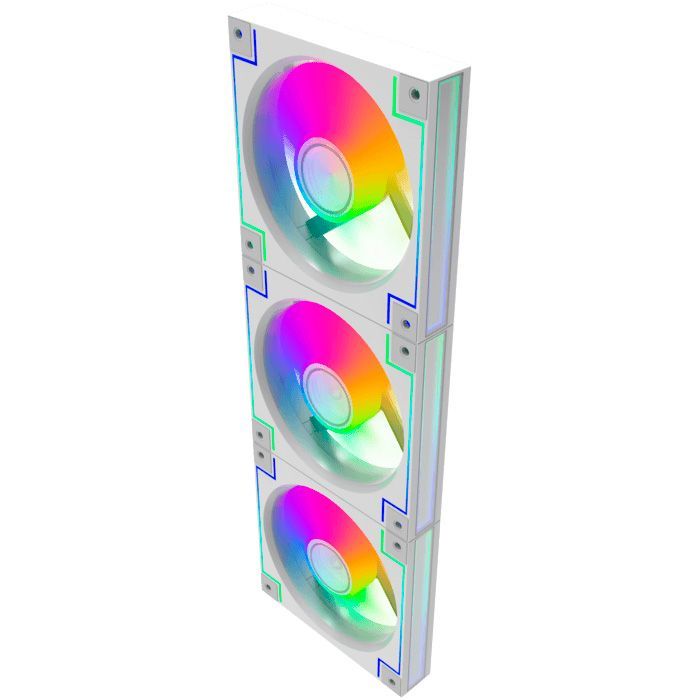 Кулер для корпуса Gamemax RD300 WH изображение 7