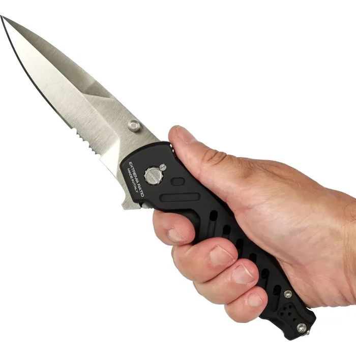 Нож Extrema Ratio Caimano Nero N.A. Satin (04.1000.0166/SAT/BLK) изображение 5