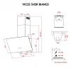 Вытяжка кухонная Perfelli VICCO 5HSR BIANCO изображение 11