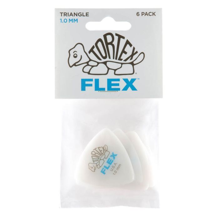 Медіатор Jim Dunlop Tortex Flex Triangle Pick .60mm 6 шт. (456P.60) зображення 2