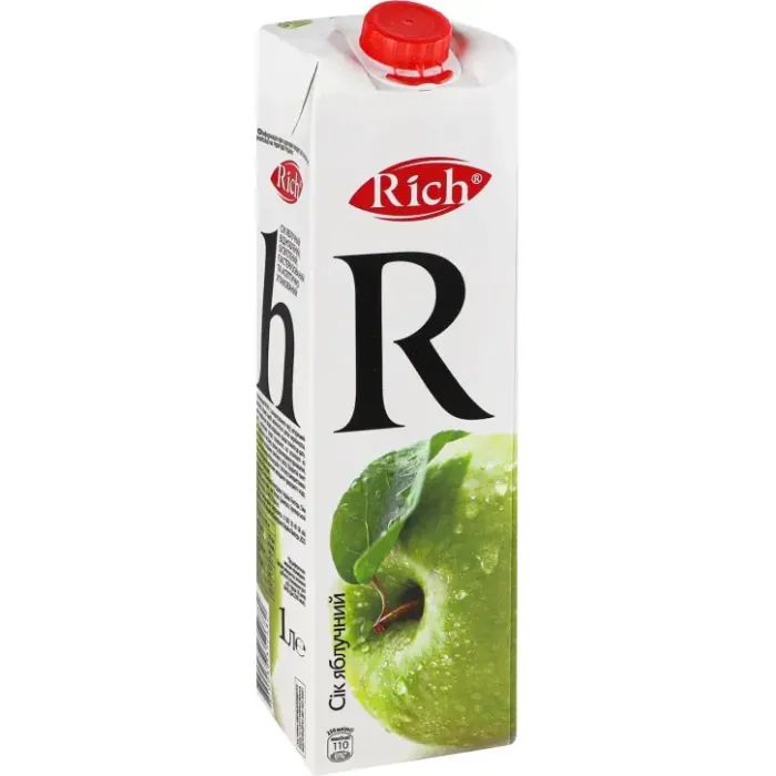 Сок Rich Яблочный осветленный 1 л (4820039352682)