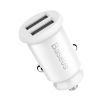 Зарядний пристрій Baseus Grain Metal 3.1A/2USB White (CCALL-ML02) зображення 4