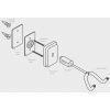 Тримач для гітари Gator Frameworks Wall Mount Guitar Hanger Black (GFW-GTR-HNGRBLK) зображення 4