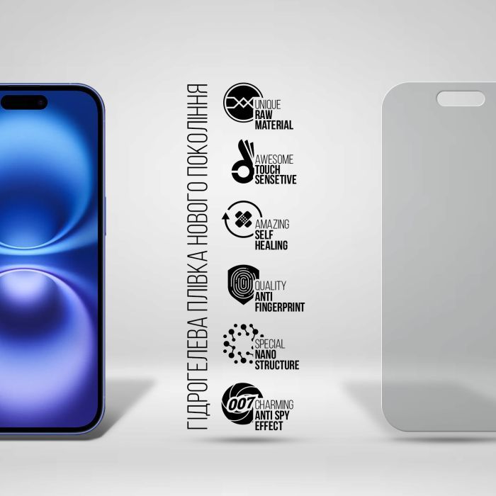 Плівка захисна Armorstandart Anti-spy Apple iPhone 16 (ARM80745) зображення 2