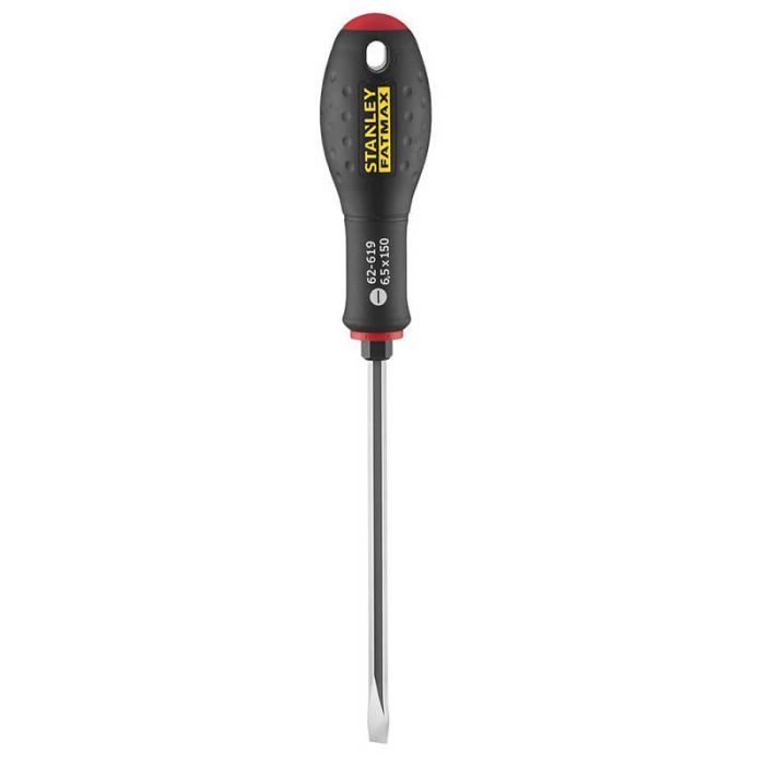 Отвертка Stanley FatMax, шлиц SL6.5х150 мм, шестигранник под ключ и расширяющееся жало. (FMHT1-62619) изображение 2