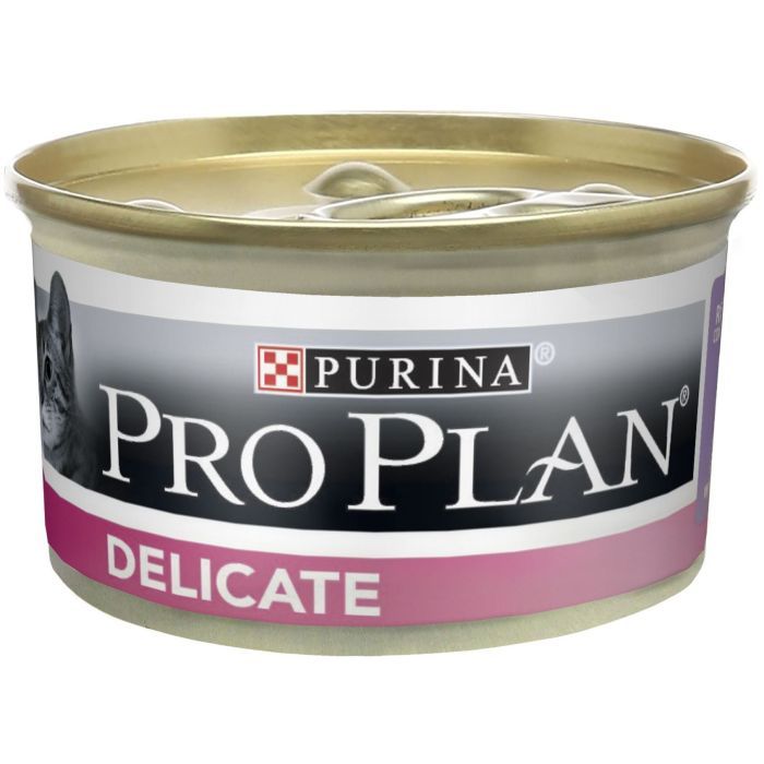 Влажный корм для кошек Purina Pro Plan Delicate С индейкой 85 г (8445290173317)