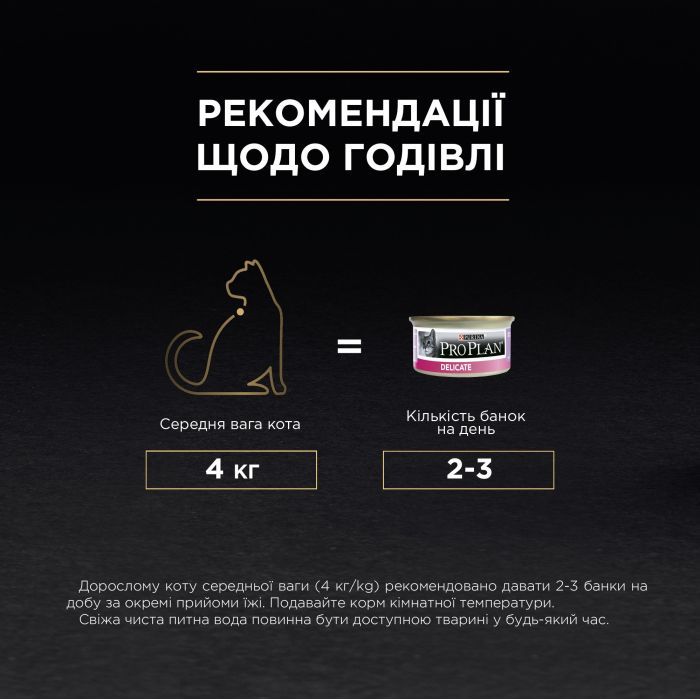 Влажный корм для кошек Purina Pro Plan Delicate С индейкой 85 г (8445290173317) изображение 6