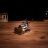 Конструктор Metal Time Коллекционная модель Graceful CAT Бульдозер механический двухцветный (MT073) изображение 2