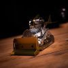 Конструктор Metal Time Коллекционная модель Graceful CAT Бульдозер механический двухцветный (MT073) изображение 3