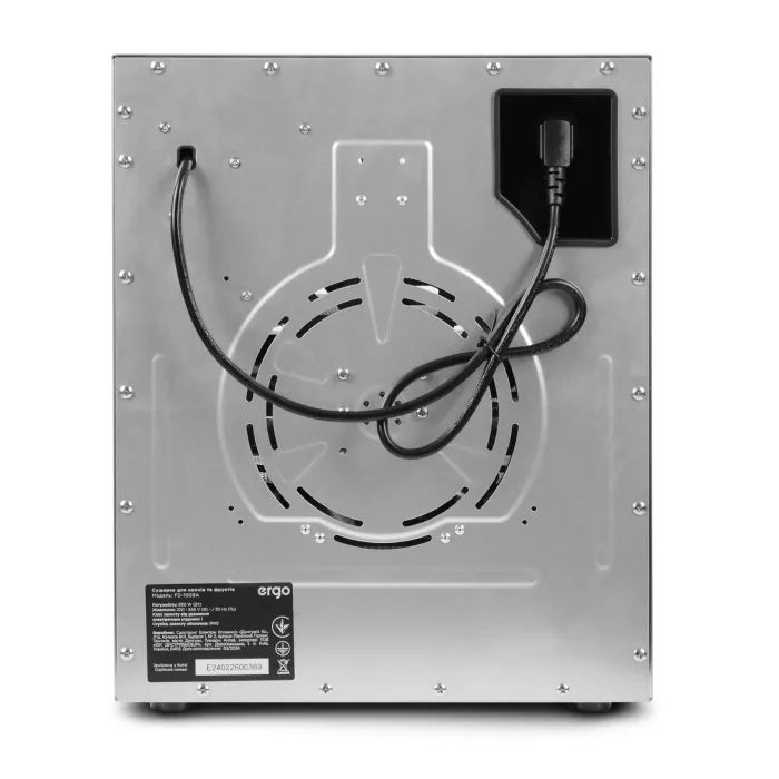 Сушка для овочів та фруктів Ergo FD-1009A зображення 6
