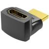 Перехідник HDMI F to HDMI M 270° 4K 60Hz PVC Vention (AINB0) зображення 2