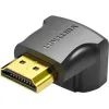 Перехідник HDMI F to HDMI M 270° 4K 60Hz PVC Vention (AINB0) зображення 3