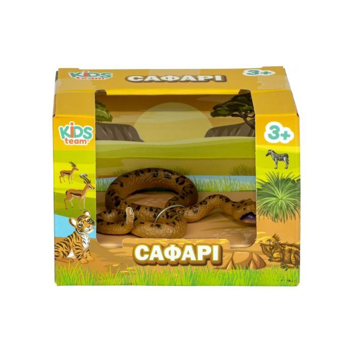 Фигурка Kids Team Сафари Гремучая змея (Q9899-A80_4) изображение 2