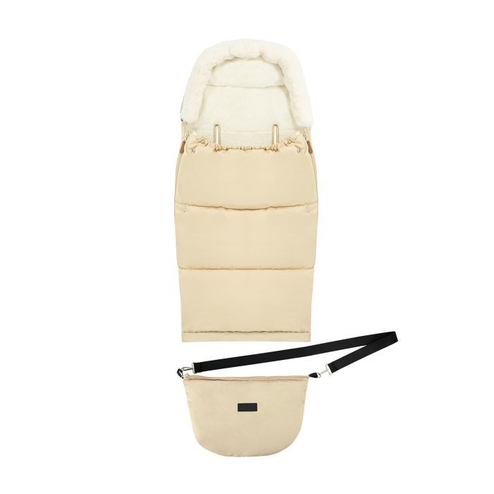 Зимний конверт MoMi Sleeping bag 2 в 1 black (AKCE00050)
